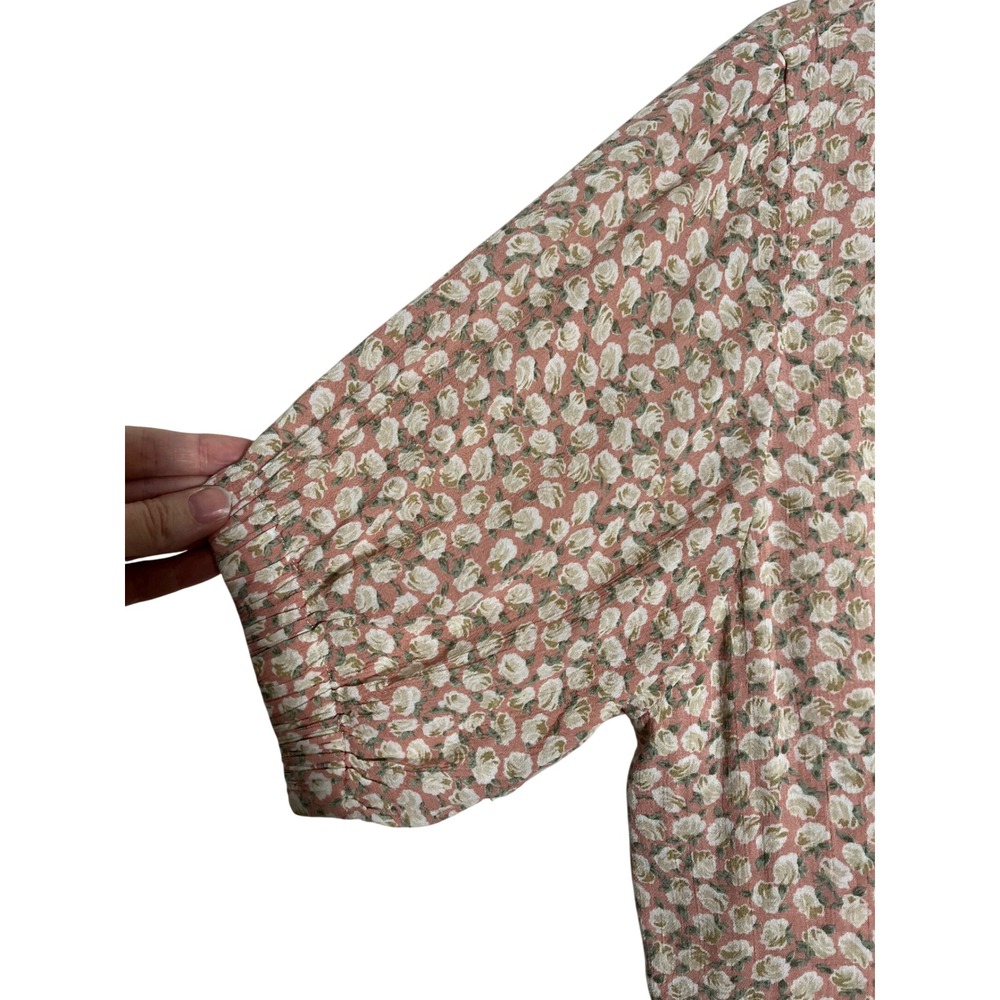 FAITHFULL THE BRAND Blogger Favorite Marigot Ditzy Floral Tie Front Mini Dress - Picture 11 of 15